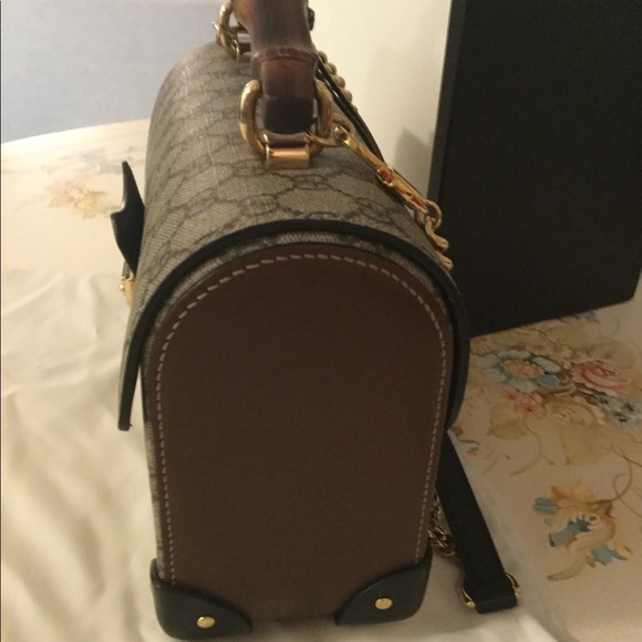 PADLOCK GG SMALL BAMBOO SHOULDER BAG! BRAND NEW!!! - Picture 5 of 15